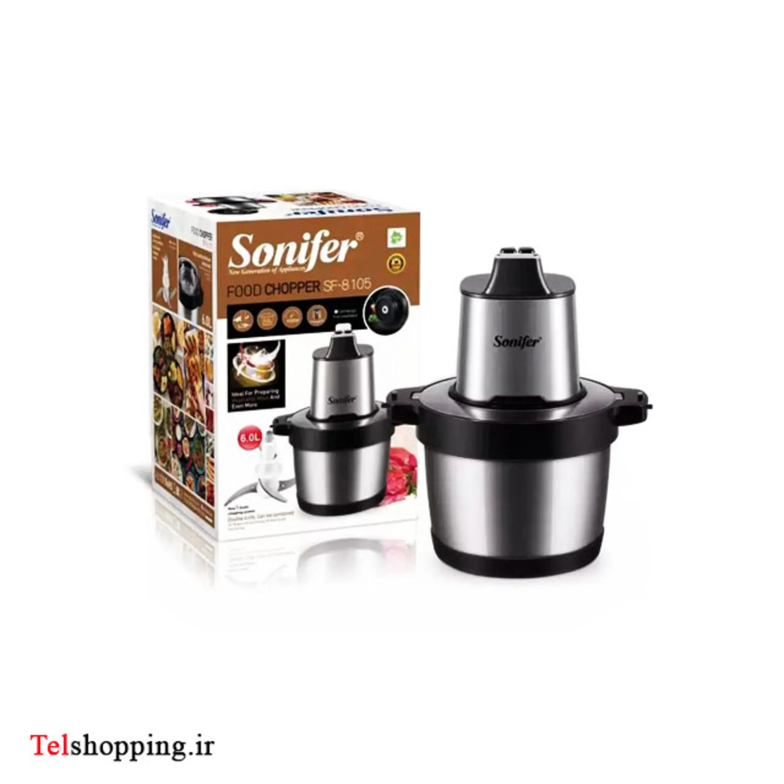 خرد کن 6 لیتری سونیفر مدل Sonifer SF8105